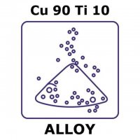 Copper-titanium alloy, Cu90Ti10 GF59732590-1EA