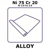 Evanohm� - precision resistance alloy, Ni75Cr20Al2.5Cu2.5 GF66550181-1EA
