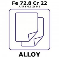Fecralloy - Iron-Chromium, Fe72.8Cr22Al5Y0.1Zr0.1 GF59947385-1EA