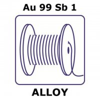 Gold-antimony alloy, Au99Sb1 GF66548605-1EA