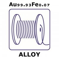 Gold-iron alloy, Au99.93Fe0.07 GF31160517-1EA