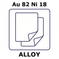 Gold-nickel alloy, Au82Ni18 GF62028659-1EA