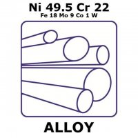 Hastelloy� X alloy, Ni49.5Cr22Fe18Mo9Co1W GF02944256-1EA