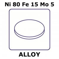 High permeability magnetic alloy, Ni80Fe15Mo5 GF27799093-10EA
