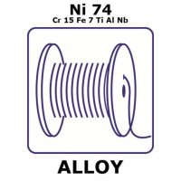 Inconel� X750 - heat resisting alloy, Ni74Cr15Fe7TiAlNb GF46501376-1EA
