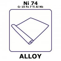 Inconel� X750 - heat resisting alloy, Ni74Cr15Fe7TiAlNb GF41621183-1EA