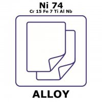 Inconel� X750 - heat resisting alloy, Ni74Cr15Fe7TiAlNb GF52394553-1EA