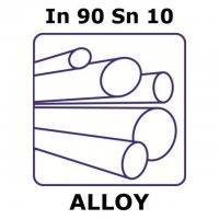 Indium-tin alloy, In90Sn10 