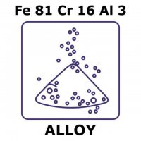 Iron-Chromium-Aluminum alloy, Fe81Cr16Al3 GF80093369-1EA