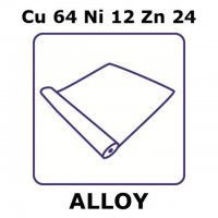 Nickel silver alloy, Cu64Ni12Zn24 GF54961083-1EA