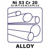 Nimonic� alloy 90, Ni53Cr20Co18Ti2.5Al1.5Fe1.5 GF61256022-1EA