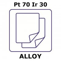 Platinum-iridium alloy, Pt70Ir30 GF68298845-1EA