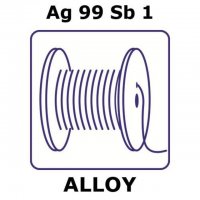 Silver-antimony alloy, Ag99Sb1 GF02283689-1EA
