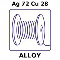 Silver-copper alloy, Ag72Cu28 GF83476682-1EA