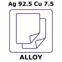 Silver-copper alloy, Ag92.5Cu7.5 GF43802782-1EA