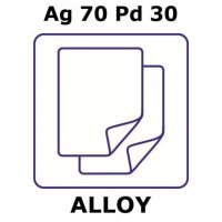 Silver-palladium alloy, Ag70Pd30 GF85361542-1EA