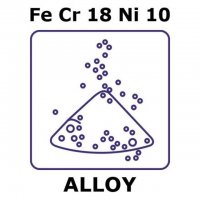 Stainless Steel - AISI 304 alloy, FeCr18Ni10 GF02863841-1EA