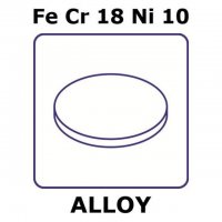 Stainless Steel - AISI 304 alloy, FeCr18Ni10 GF14709337-10EA
