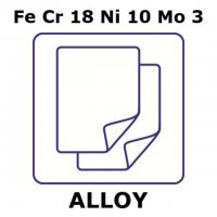 Stainless Steel - AISI 316L alloy, FeCr18Ni10Mo3 GF27406997-1EA
