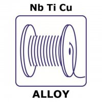 Superconducting composite wire alloy, NbTi+Cu GF61270804-1EA