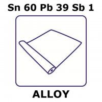 Tin-lead-antimony alloy, Sn60Pb39Sb1 GF77973407-1EA