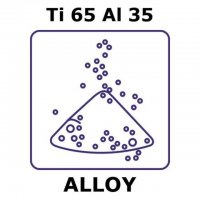 Titanium-aluminum alloy, Ti65Al35 GF41193615-1EA