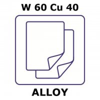 Tungsten-copper alloy, W60Cu40 GF73586188-1EA