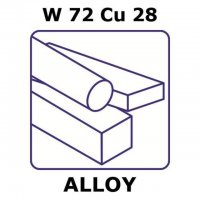 Tungsten-copper alloy, W72Cu28 GF01840632-1EA