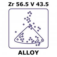 Zirconium-vanadium alloy, Zr56.5V43.5 GF26161871-1EA
