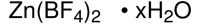 Zinc tetrafluoroborate hydrate 