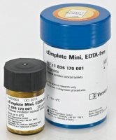 cOmplete™, Mini, EDTA-free Protease Inhibitor Cocktail 11836170001