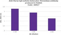 Anti-Horse IgG (whole molecule)Peroxidase antibody produced in rabbit 