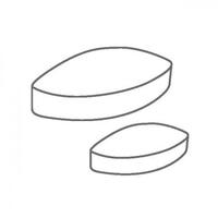 IKAFLON® 35 Set (5 Pcs) ellipse PTFE-coated Magnetic stirring bars 0004495200