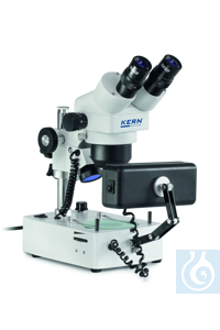 OZG 497 Kern Stereo zoom ��������� (Gem) Trino (220 �) Greenough: 0,75-5,0x: HSWF10x23: 10 �� � OZG 497
