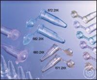 Greiner Bio-One PCR TUBE, 0,2 ��, ������������, �����������, � ������������� ������������, ������� ������, 500 ��. / ����� 683201