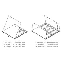 Платформа PL/4/6000/H10/Z Radwag WX-009-0069