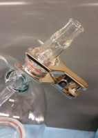 Колба с круглым дном с съемным термоколодцем AM Glassware