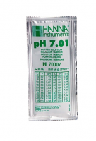 Буферный раствор pH 7,01, 25 пакетиков по 20 мл, сертификат анализа HI70007C Hanna HI70007C