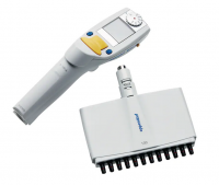 Двенадцатиканальный дозатор Xplorer, 50 – 1 200 мкл, зеленый, Eppendorf 4861000171