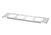 Крышка Bandelin DE 156, из нержавеющей стали, с 4 отверстиями 3040