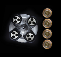 ����� ��������������, 4000 ��/���, 4 x 100 ��, ���� �������: 90�, Hettich 1324