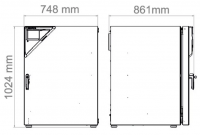 CO 2 инкубатор CB 260 Binder 9640-0013