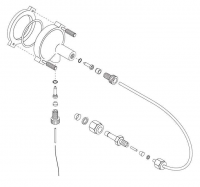 ������� ��� ������� ��� ����������� Cross-Flow II - TBG 1/16 Tefzel Perkin Elmer 09920518